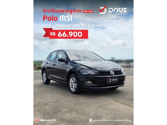 VOLKSWAGEN POLO 1.6 MSI TOTAL FLEX MANUAL